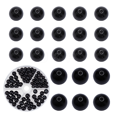 88Pcs 2Strands 2 Style Cat Eye Beads G-BC0001-13-1