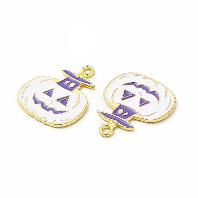 Rack Plating Alloy Enamel Pendants FIND-G054-17LG-01-1