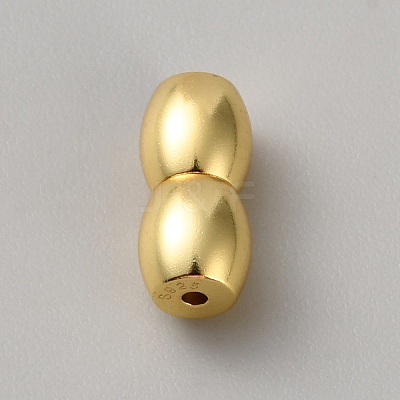 925 Sterling Silver Screw Clasps STER-WH0028-15G-1