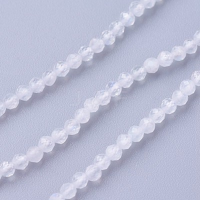 Natural Rainbow Moonstone Beads Strands G-F619-19-2mm-1