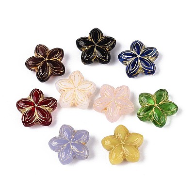 Sakura Glass Beads GLAA-T025-76M-1