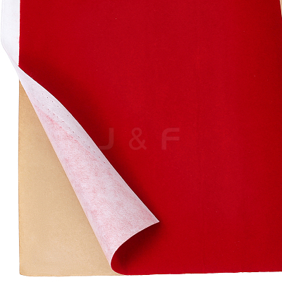 1Pc Flocking Cloth Self-adhesive Fabric DIY-CY0001-88B-1
