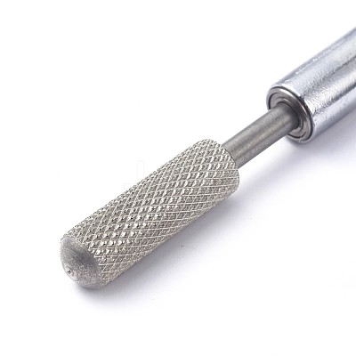 Stainless Steel Double Side Leather Edge Dye Pen TOOL-WH0021-36S-1