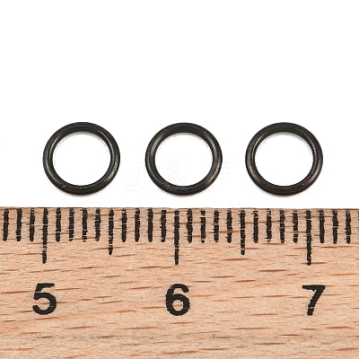Ion Plating(IP) 304 Stainless Steel Closed Jump Rings STAS-G393-06B-13-1