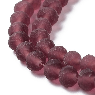 Transparent Glass Beads Strands EGLA-A034-T2mm-MD13-1