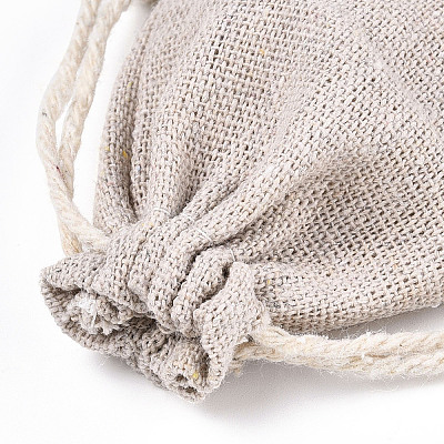 Cotton Packing Pouches Drawstring Bags ABAG-R011-7x9-1