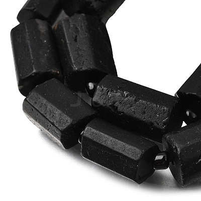 Natural Black Tourmaline Beads Strands GG-CBA8682-A08-1