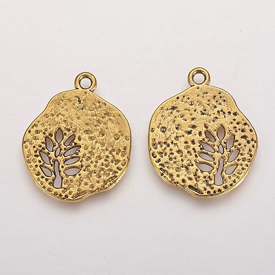 Tibetan Style Alloy Pendants LS-TIBEP-A14120-AG-LF-1