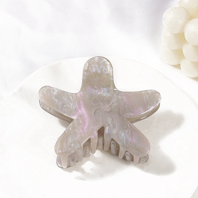 Acrylic Claw Hair Clips PW-WG75673-05-1