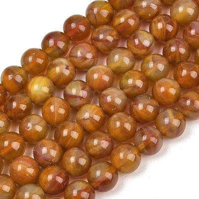 Handmade Lampwork Beads Strand LAMP-B056-10mm-05-1