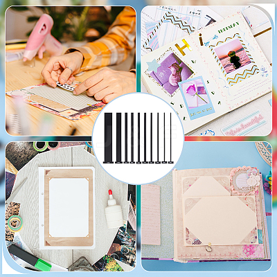 1 Set Acrylic Bookbinding Rulers DIY-FG0005-59-1