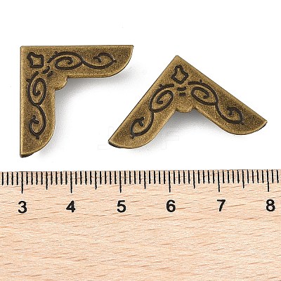 Iron Metal Photo Corners for Photo Albums IFIN-R002-01AB-1