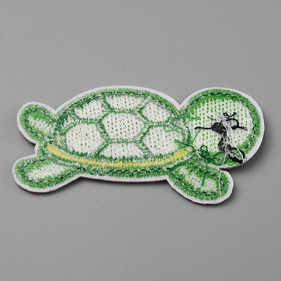 Summer Theme Polyester Computerized Embroidery Cloth Iron on/Sew on Patches PATC-WH0010-07L-1