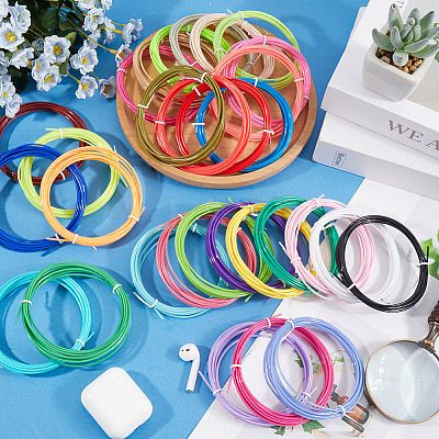 30 Bundles 30 Colors 3D Printing Pen Filament DIY-WH0021-40-1