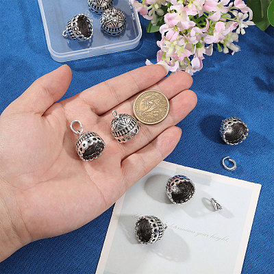 10Pcs Alloy Pendant Bails FIND-CA0011-52C-1