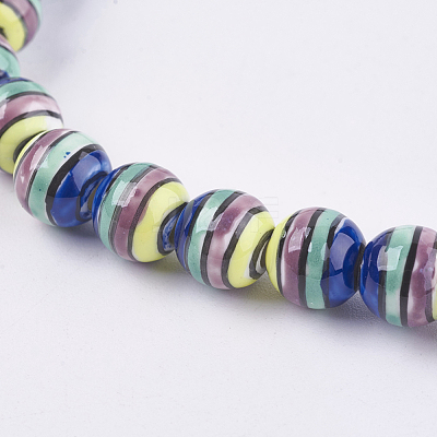 Handmade Porcelain Beads PORC-G002-35B-1