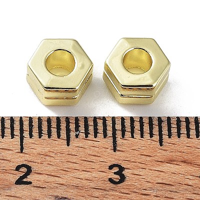 Rack Plating Alloy Beads PALLOY-Q458-25G-1