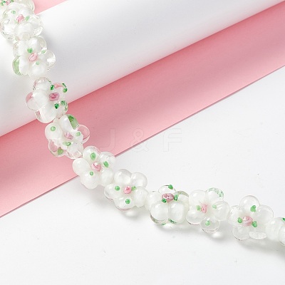 Handmade Lampwork Beads Strands LAMP-D015-08K-1