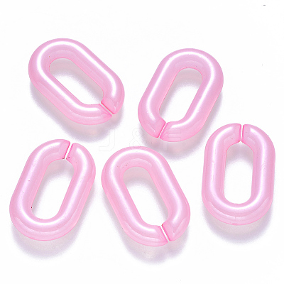Imitation Jelly Acrylic Linking Rings OACR-S036-006A-F06-1