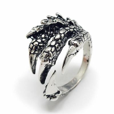 Adjustable Alloy Cuff Finger Rings RJEW-S038-017-1