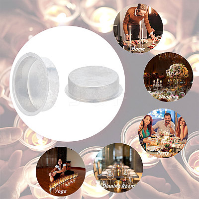 Aluminum Candle Cup LS-AJEW-WH0299-83-1