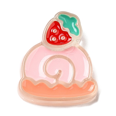 Translucent Resin Imitation Food Decoden Cabochons RESI-H147-01M-1