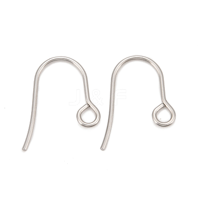 Tarnish Resistant 316 Surgical Stainless Steel Earring Hooks X-STAS-A056-11P-1