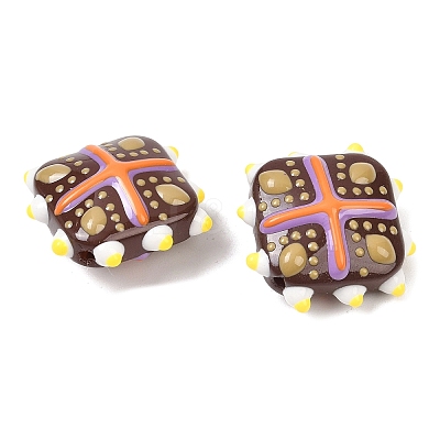 Glass Imitation Jade Beads GLAA-L051-03G-1