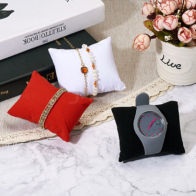 15Pcs 3 Colors Velvet Mini Pillow AJEW-TA0001-65-1