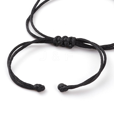 Unisex Adjustable Nylon Thread Braided Bead Bracelets BJEW-JB05832-01-1