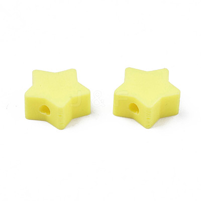 Handmade Polymer Clay Beads X-CLAY-N011-46A-08-1