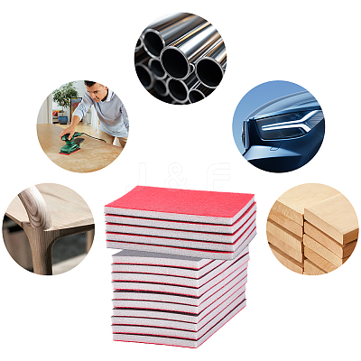 20Pcs 400 Grit Sanding Sponge Grit Sanding Blocks TOOL-SP0001-05A-1