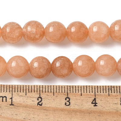 Natural White Jade Beads Strands G-F364-11-8mm-2-1