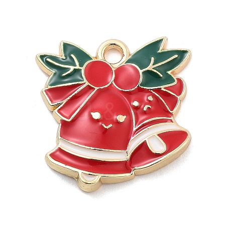 Christmas Theme Alloy Enamel Pendants X1-ENAM-D060-04C-1
