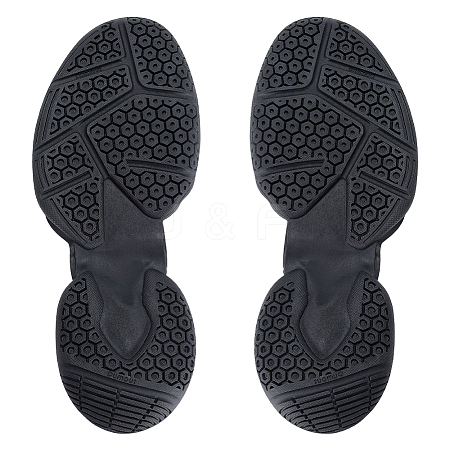 Shoe Repair Synthetic Rubber Shoe Sole Replacement DIY-WH0899-726A-1