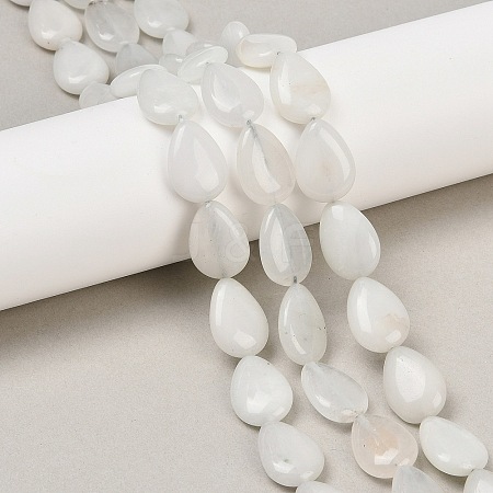 Natural White Jade Beads Strands G-Z105-B01-01A-1