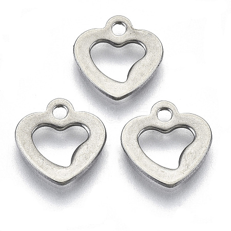 Non-Tarnish 201 Stainless Steel Charms STAS-R116-005-1