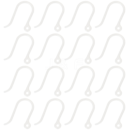 SUNNYCLUE 200Pcs Plastic Earring Hooks KY-SC0001-81B-1