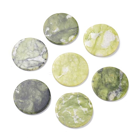 Natural Chinese Jade/Southern Jade Beads G-Z020-09-1