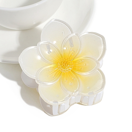 Flower Plastic Claw Hair Clips PW-WG273FF-05-1