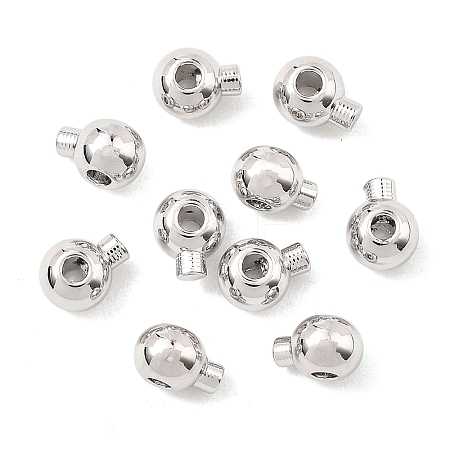 SHEGRACE Brass Crimp Beads XGRPCH004-189P-1