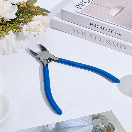 1Pc Chromium Vanadium Alloy Steel Jewelry Pliers PT-LP0001-07-1