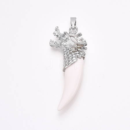 Resin Big Pendants PALLOY-T069-51P-1