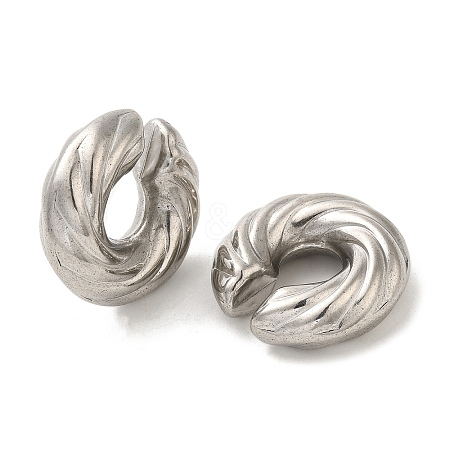 Non-Tarnish 304 Stainless Steel Ear Cuff Findings STAS-O006-07E-P-1