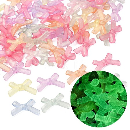 Luminous Opaque Acrylic Beads OACR-G052-11D-1