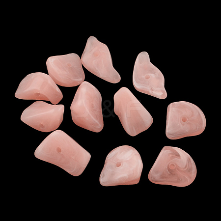 Chip Imitation Gemstone Acrylic Beads X-OACR-R021-22-1
