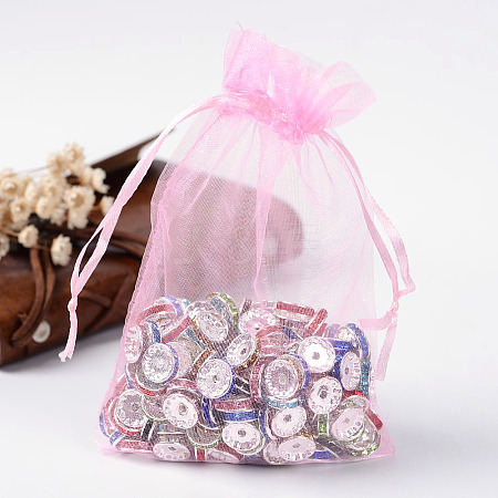 Organza Gift Bags with Drawstring LS-OP-R016-10x15cm-02-1