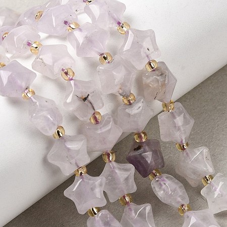Natural Amethyst Beads Strands G-Z080-A29-10mm-1