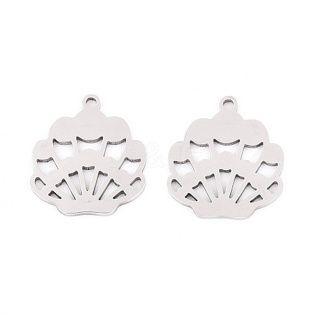 201 Stainless Steel Pendants STAS-T066-91P-1