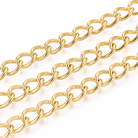 Brass Curb Chains CHC-T018-32G-1